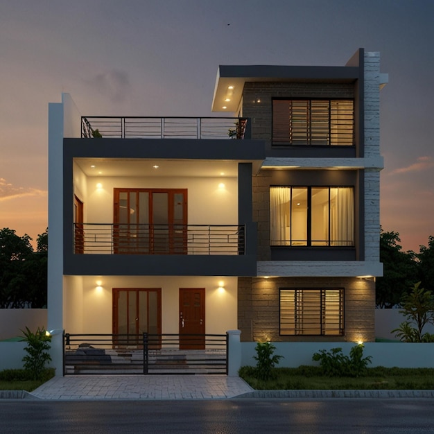 Luxury villa construction planning by Dream Value Realtors in Bangalore